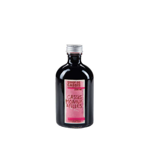 Sirop de Cassis – 500 ml – sirop fruité pour mocktail – vue 2