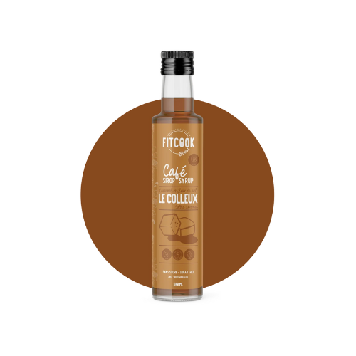 Sirop Le Colleux – Caramel et Fleur de Sel – 500 ml – sirop sans sucre pour boisson – vue 2