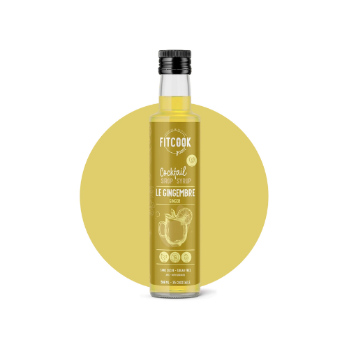 Sirop Keto Le Gingembre – 500 ml – sirop sans sucre pour boisson – vue 2