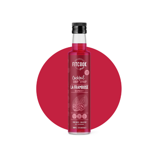 Sirop Keto La Framboise – 500 ml – sirop sans sucre pour boisson – vue 2