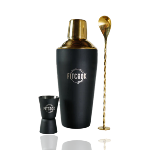Ensemble Shaker 3 pièces – accessoire de bar pour mocktails – vue 2