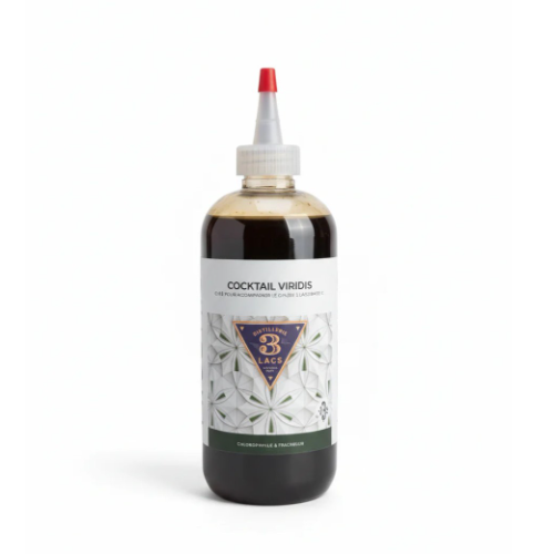 Sirop Viridis 3 Lacs – Lime et Chlorophylle – 340 ml – prémix pour cocktail sans alcool – vue 2