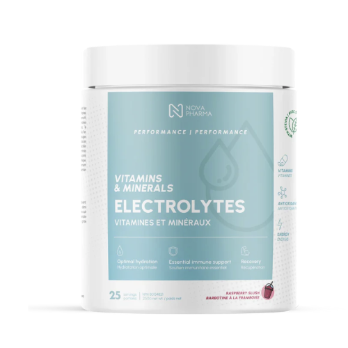 Électrolytes Barbotine à la framboise – Sans sucre – 250 g – préparation d’électrolytes – vue 2