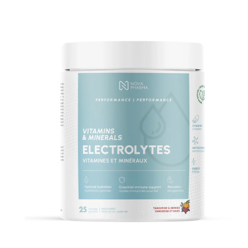Électrolytes Tangerine Baies – Sans Sucre – 250 g – préparation d’électrolytes – vue 2
