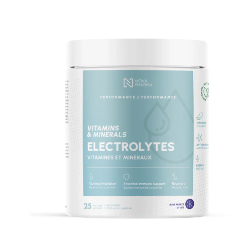 Électrolytes Bleu Givré – Sans Sucre – 250 g – préparation d’électrolytes – vue 2