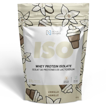 ISO Protéine Vanille – Sans Sucre – 454 g – préparation protéinée – vue 2