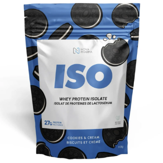 ISO Protéine Biscuit et Crème – Sans Sucre – 908 g – préparation protéinée – vue 2