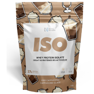 ISO Protéine Cappuccino – Sans Sucre – 908 g – préparation protéinée – vue 2