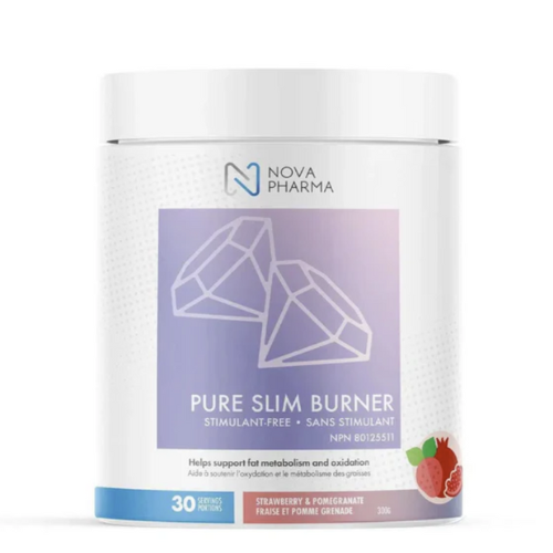 PURE SLIM BURNER Fraise Pomme Grenade – Sans Stimulant – produit gourmand offert au Québec – vue 2