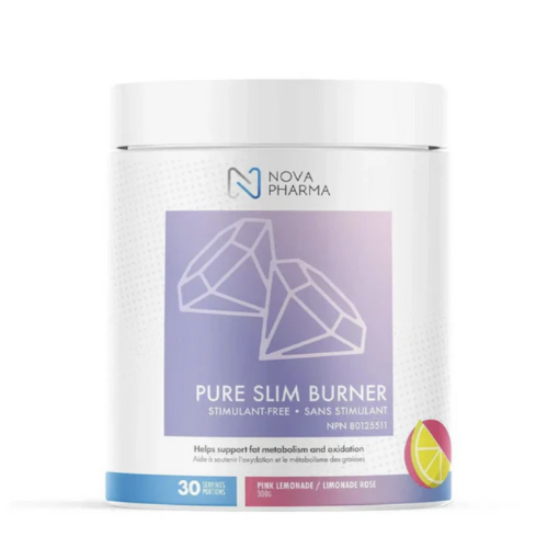 PURE SLIM BURNER Limonade Rose – Sans Stimulant – produit gourmand offert au Québec – vue 2