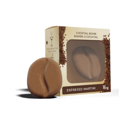 Bombe Espresso Martini – bombe à mocktail 3D – vue 2