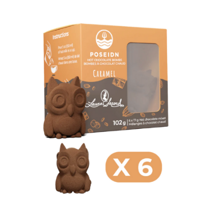 Bombe Chocolat Caramel – bombe à mocktail 3D – format pack de 6 – vue 2