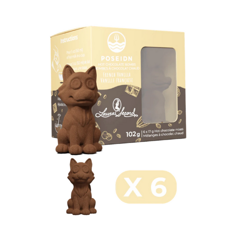 Bombe Chocolat Vanille Française – bombe à mocktail 3D – format pack de 6 – vue 2