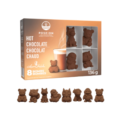 Coffret Variété Bombes Chocolats chauds – coffret cadeau gourmand – vue 2