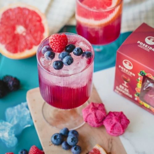 Verre à cocktail Rainuré – accessoire de bar pour mocktails – vue 2