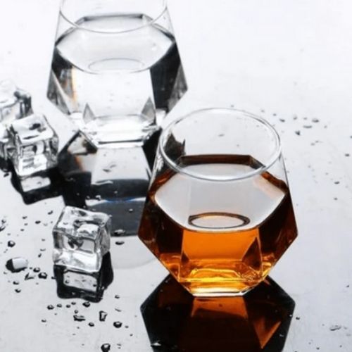 Verre Diamant – accessoire de bar pour mocktails – vue 4