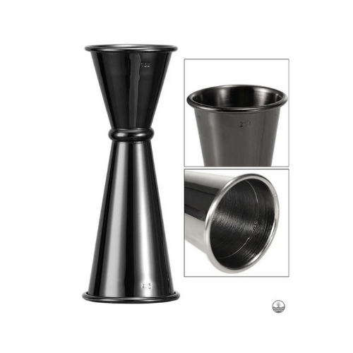 Doseur Double – Noir – accessoire de bar pour mocktails – vue 3