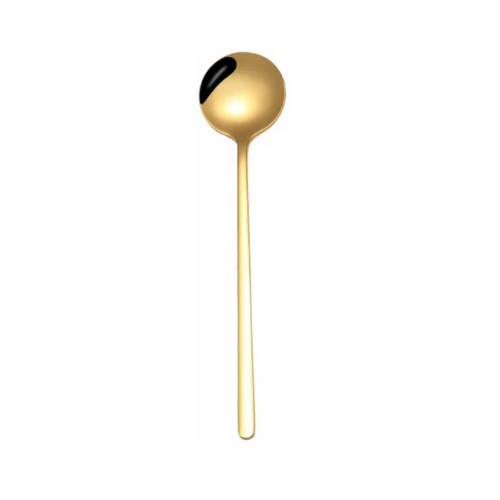 Cuillère à Thé – Or – accessoire de bar pour mocktails – vue 2