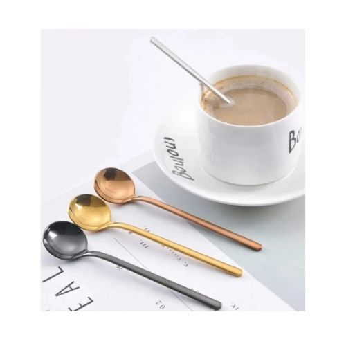 Cuillère à Thé – Or – accessoire de bar pour mocktails – vue 4