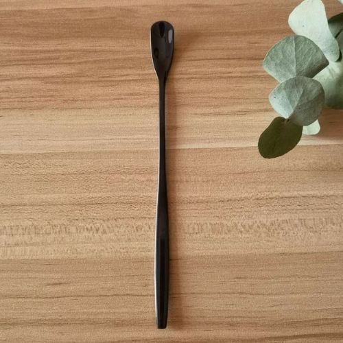 Cuillère à Cocktail – Noir – accessoire de bar pour mocktails – vue 2