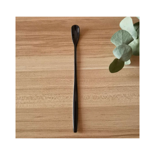Cuillère à Cocktail – Noir – accessoire de bar pour mocktails – vue 3