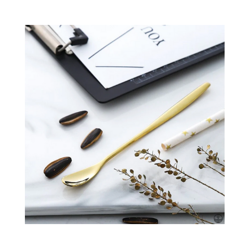 Cuillère à Cocktail – Or – accessoire de bar pour mocktails – vue 3