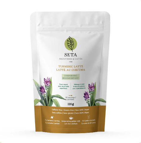 Latté au Curcuma – Vivifiant et Réconfortant – boisson fonctionnelle bien-être – vue 2