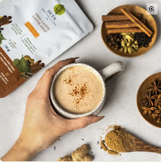 Latté Chaï – Énergisant et Revigorant – boisson fonctionnelle bien-être – vue 4