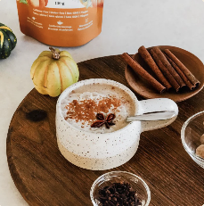 Latté à la Citrouille Épicée – Réconfortant et Enveloppant – boisson fonctionnelle bien-être – vue 4