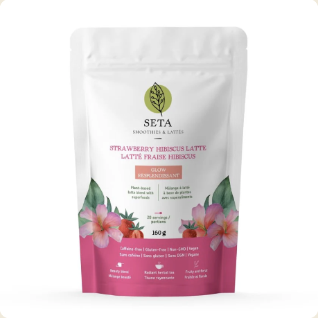 Latté Fraise Hibiscus – Resplendissant – boisson fonctionnelle bien-être – vue 2