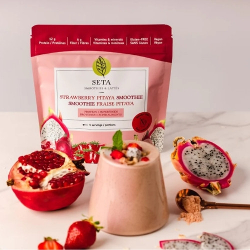 Smoothie protéiné Fraise Pitaya – 160 g – préparation protéinée – vue 2