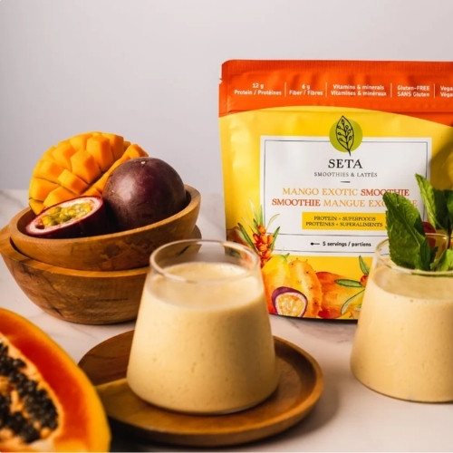Smoothie protéiné Mangue Exotique – 160 g – préparation protéinée – vue 2