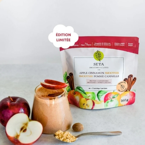 Smoothie protéiné Pomme Cannelle – 160 g – préparation protéinée – vue 2