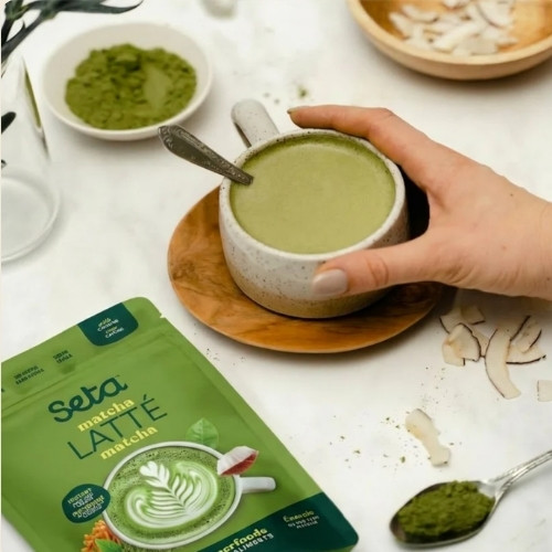 Latté au Matcha et Vanille – Énergie et Focus – boisson fonctionnelle bien-être – vue 4