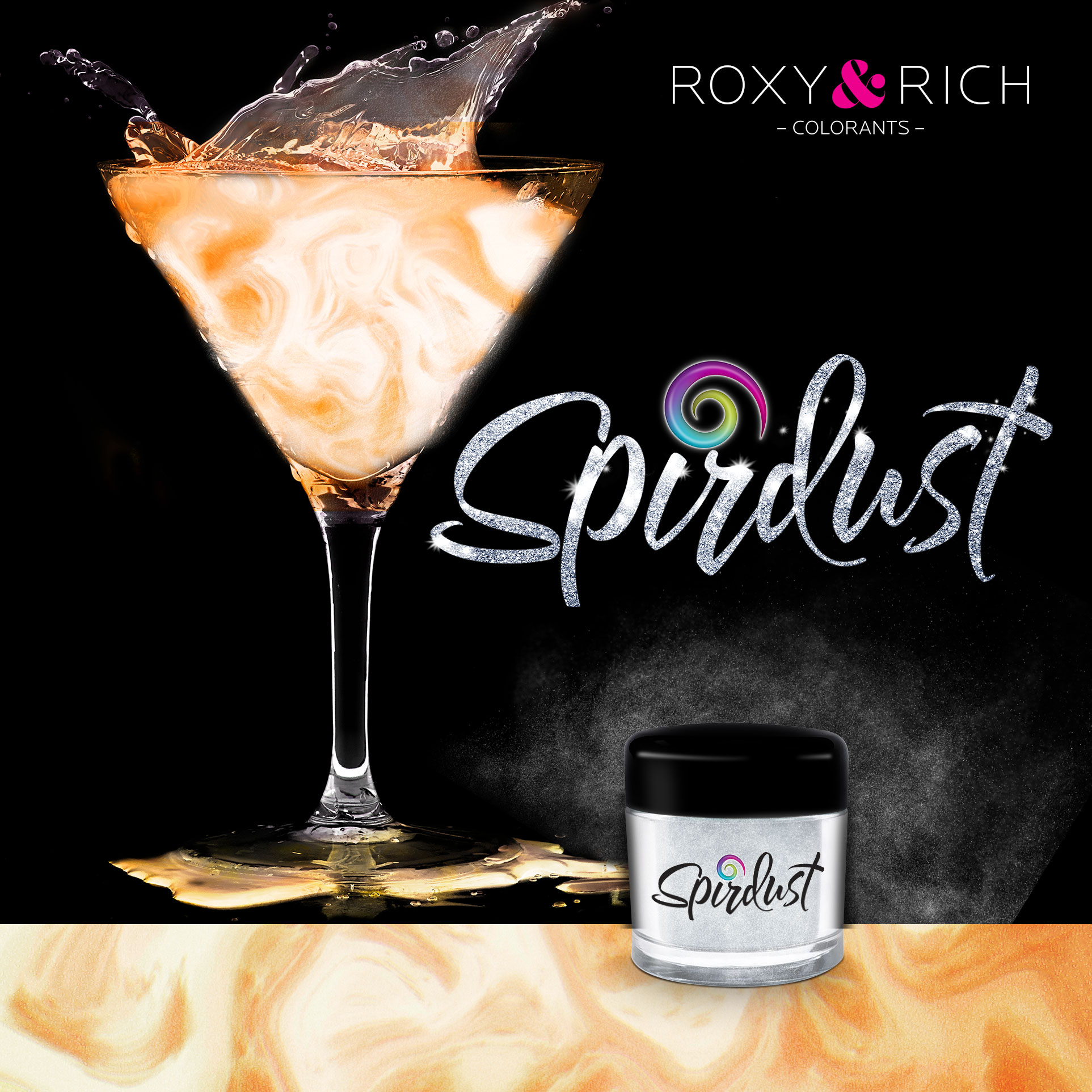 Orange Perlé – garniture pour mocktail – vue 4