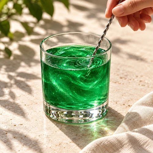 Vert – garniture pour mocktail – vue 2