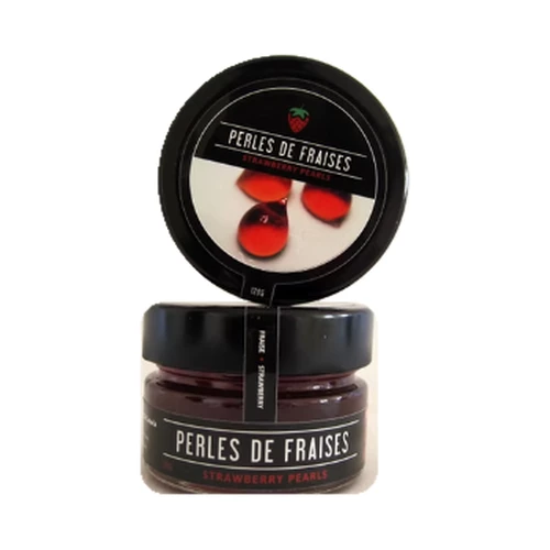 Perles de Fraises – garniture pour mocktail