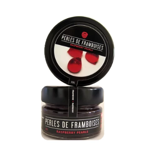 Perles de Framboises – garniture pour mocktail