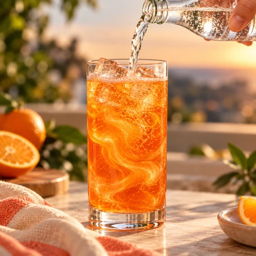 Orange – garniture pour mocktail – vue 2