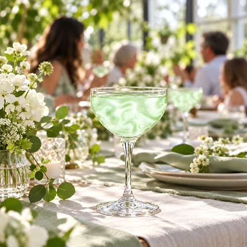 Vert Perlé – garniture pour mocktail – vue 3