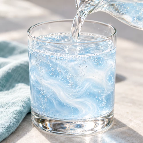 Bleu Perlé – garniture pour mocktail – vue 2