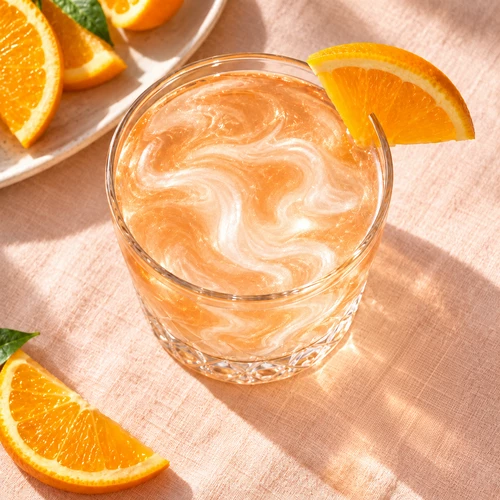 Orange Perlé – garniture pour mocktail – vue 2