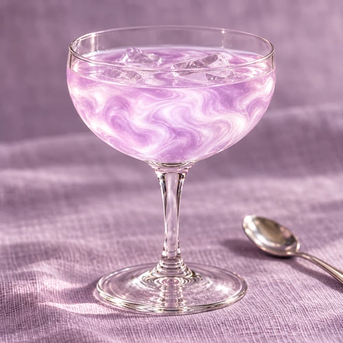 Violet Perlé – garniture pour mocktail – vue 2