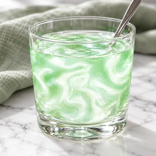 Vert Perlé – garniture pour mocktail – vue 2