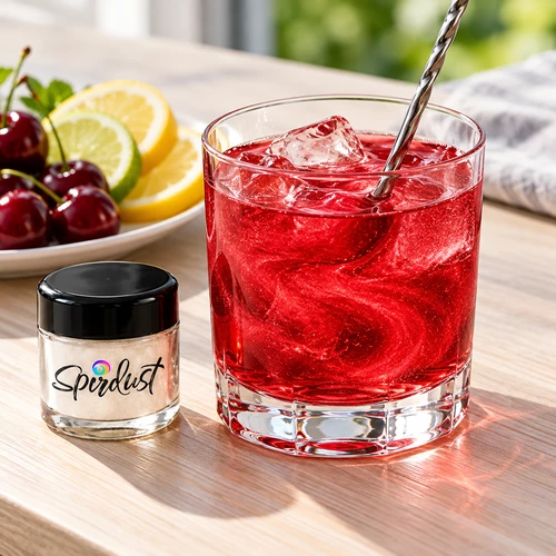 Rouge – garniture pour mocktail – vue 2