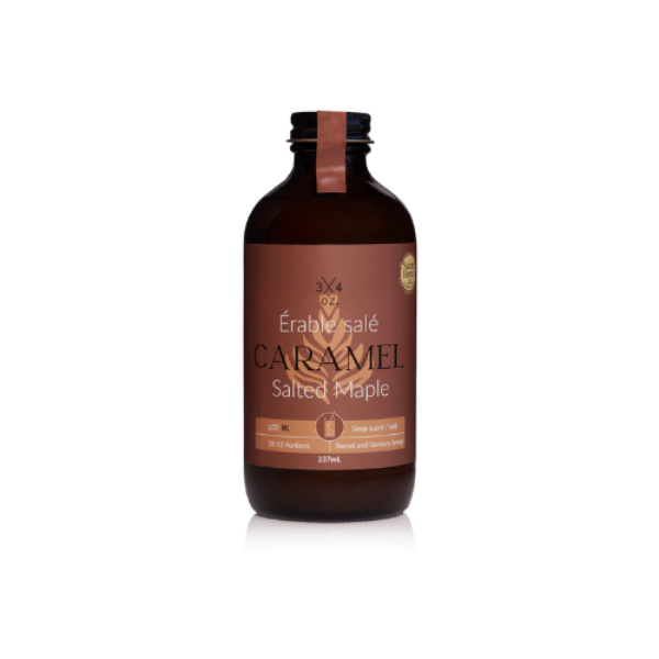 Sirop Caramel salé érable - Sirop à café - ¾Oz 237 ml