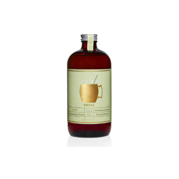 Sirop Ginger Ale - Sirop à cocktail - ¾Oz 503 ml