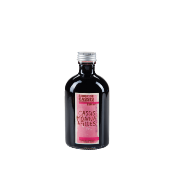 Sirop de Cassis - Sirop à cocktail - Cassis Monna & Filles 500 ml