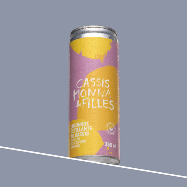 Limonade au Cassis Pétillant