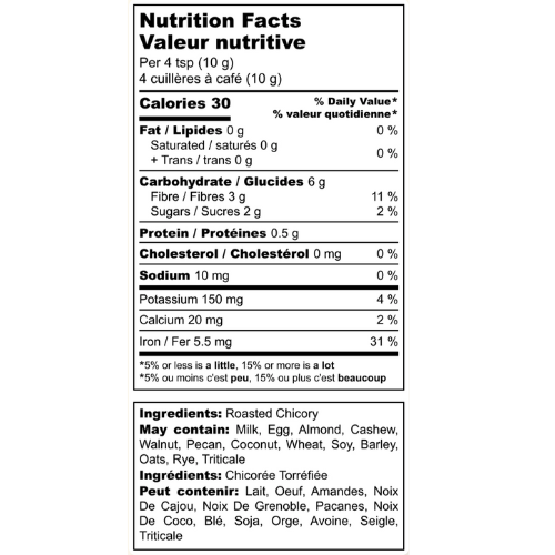 Chicorée Torréfaction Foncée - Sans Caféine - Substituts de Café - Infusion - Chico 250 g – Image 5